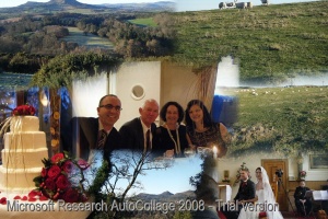 Edinburg:  New friends, beautiful wedding couple, lovely countryside